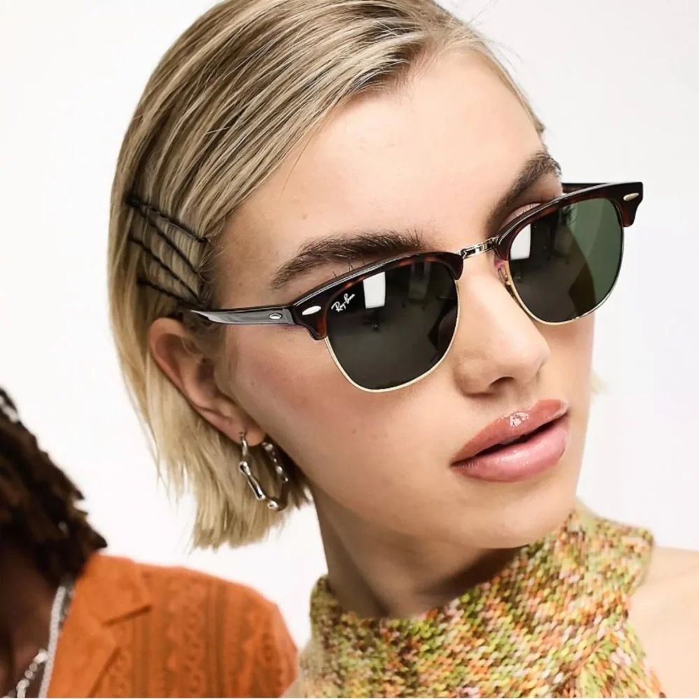 Ray-Ban Clubmaster Classic Tortoise Sunglasses, 51mm - Picture 3 of 11
